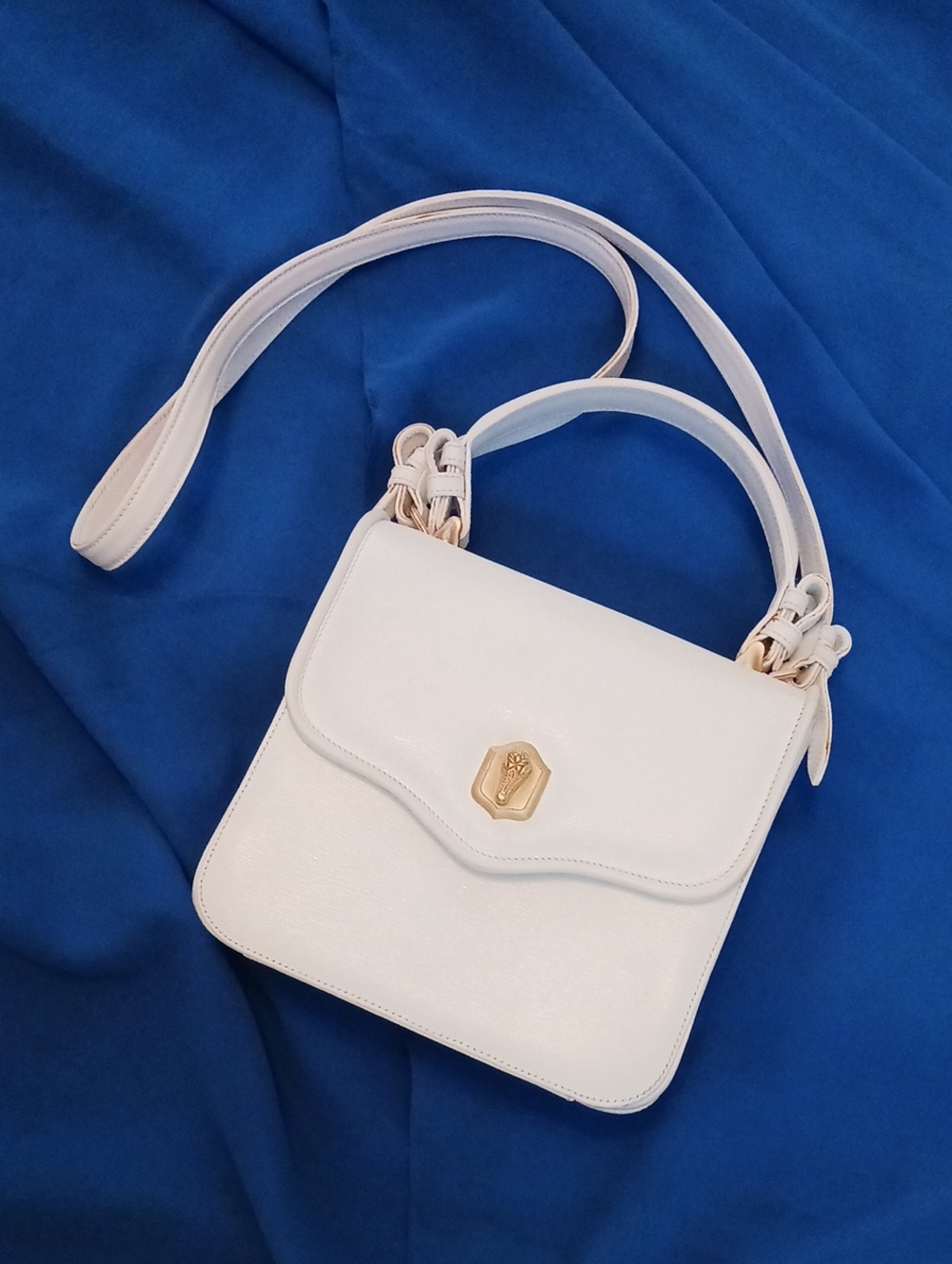 KIESELSTEIN-CORD VTG CR W LONG STRAP BAG